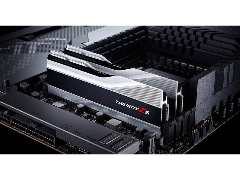 G.Skill Trident Z5 DDR5-5600 - 32GB - CL36 - Dual Channel (2 pcs) - Intel XMP - Silber
