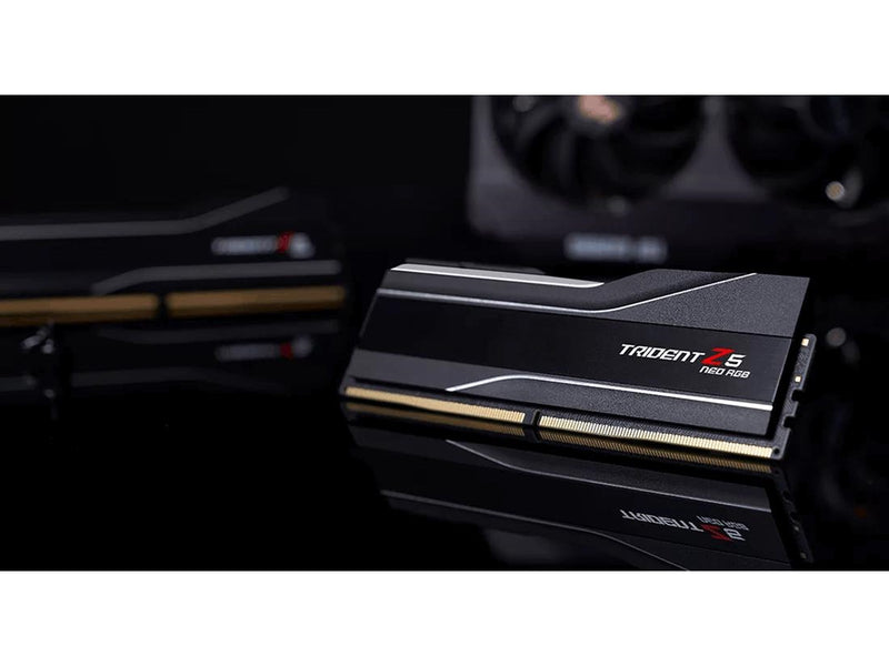 G.Skill Trident Z5 Neo RGB DDR5-5200 - 48GB - CL40 - Single Channel (1 pcs) - AMD EXPO & Intel XMP - Schwarz mit RGB
