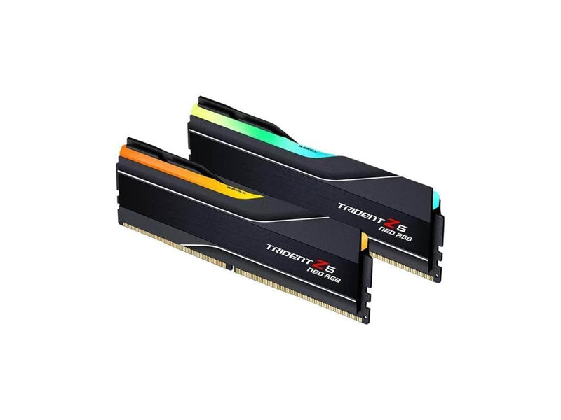 G.Skill Trident Z5 Neo RGB DDR5-5600 - 96GB - CL40 - Dual Channel (2 pcs) - AMD EXPO & Intel XMP - Schwarz mit RGB