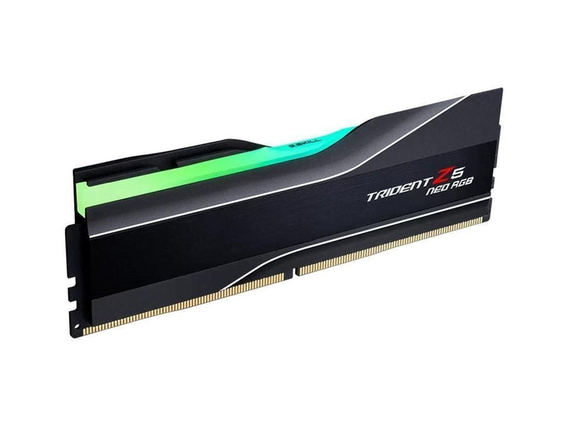 G.Skill Trident Z5 Neo RGB DDR5-6000 - 24GB - CL40 - Single Channel (1 pcs) - AMD EXPO & Intel XMP - Schwarz mit RGB