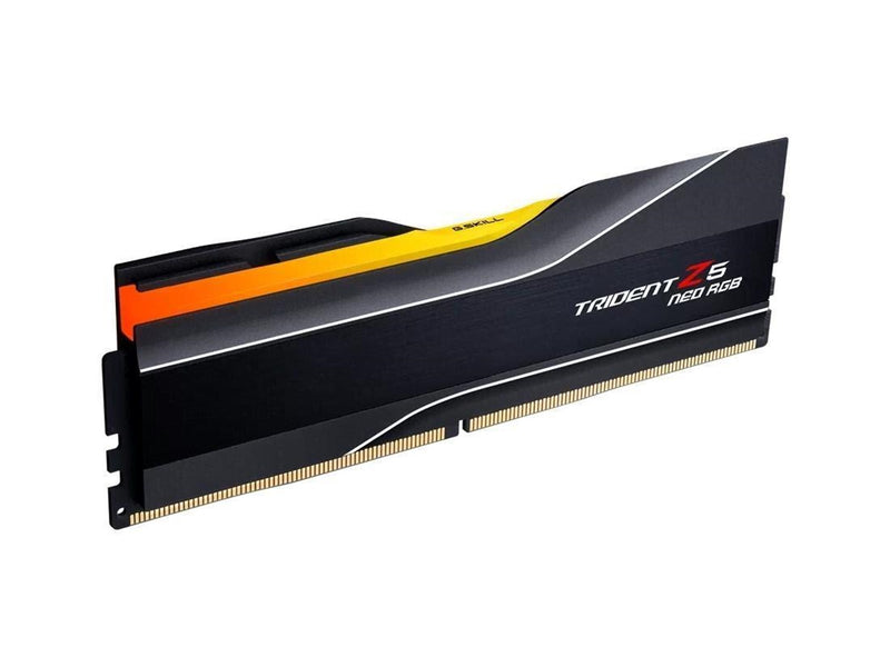 G.Skill Trident Z5 Neo RGB DDR5-6000 - 24GB - CL40 - Single Channel (1 pcs) - AMD EXPO & Intel XMP - Schwarz mit RGB