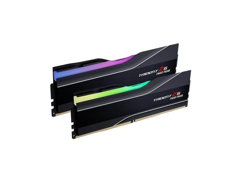 G.Skill Trident Z5 Neo RGB DDR5-6000 - 32GB - CL26 - Dual Channel (2 pcs) - AMD EXPO & Intel XMP - Schwarz mit RGB