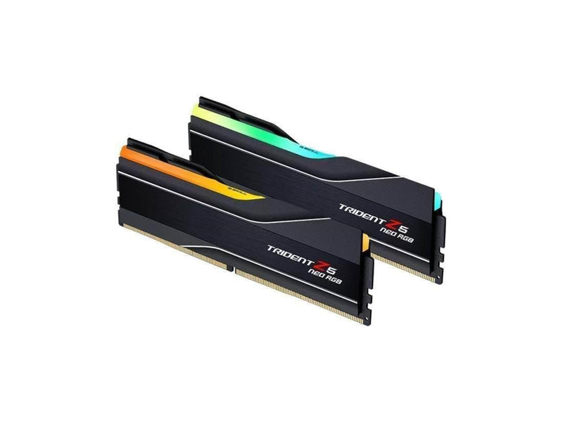 G.Skill Trident Z5 Neo RGB DDR5-6000 - 32GB - CL26 - Dual Channel (2 pcs) - AMD EXPO & Intel XMP - Schwarz mit RGB