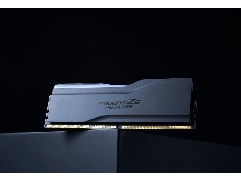G.Skill Trident Z5 NeoX RGB DDR5-6000 - 32GB - CL28 - Dual Channel (2 pcs) - AMD EXPO ULL - Schwarz