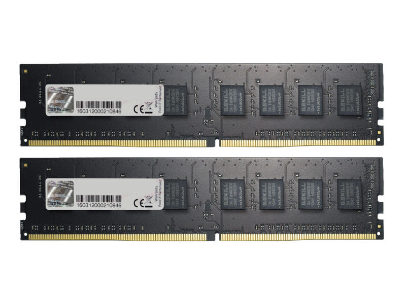 G.Skill Value DDR4-2666 - 64GB - CL19 - Dual Channel (2 pcs) - Intel XMP - Schwarz