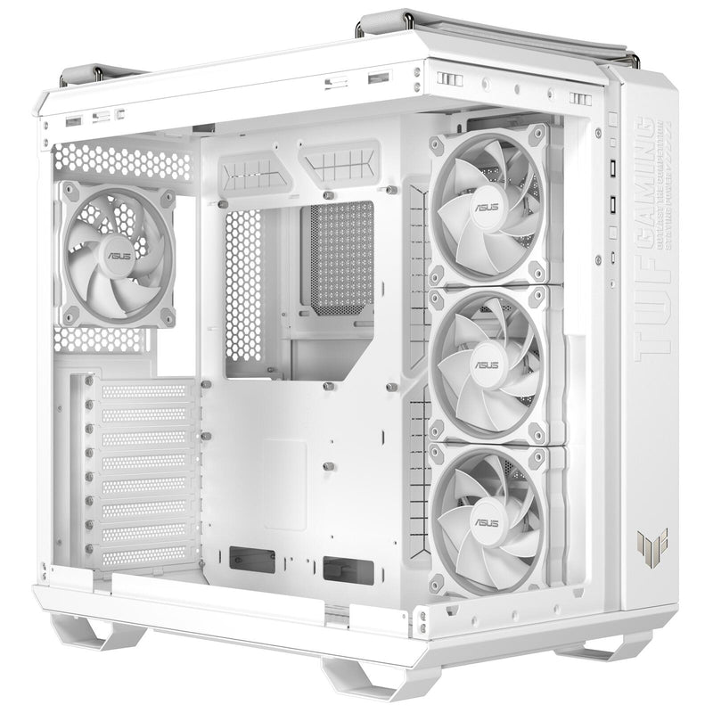 ASUS TUF GAMING GT502 Horizon TG ARGB modulares PC Gehäuse, weiß