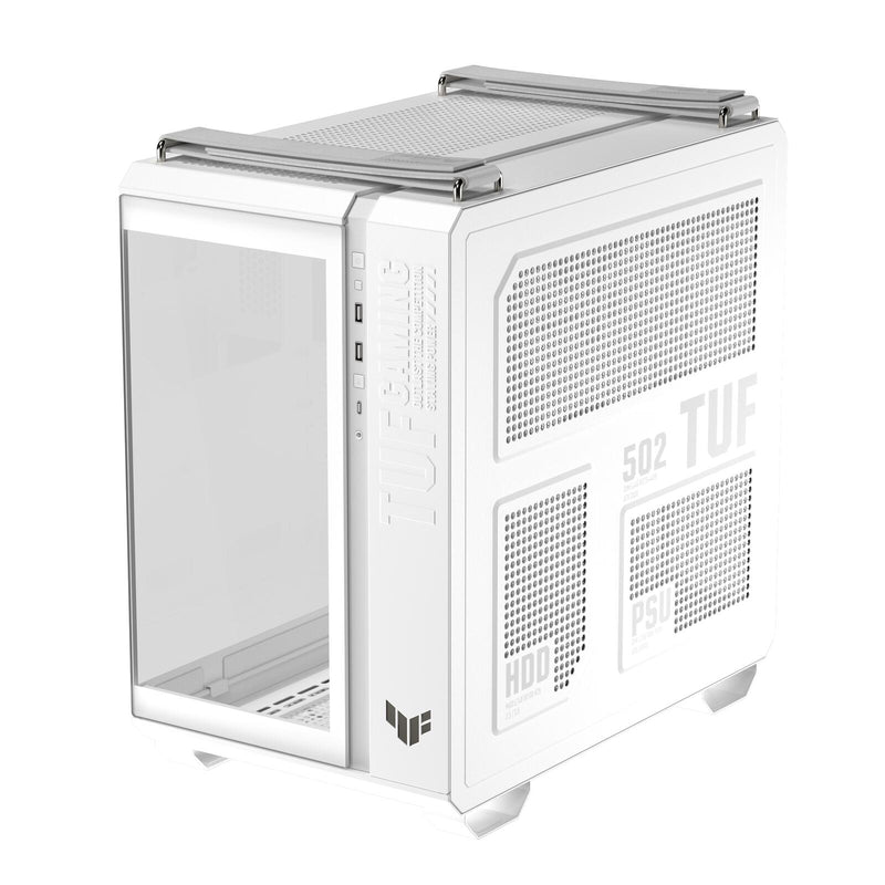 ASUS TUF GAMING GT502 Horizon TG ARGB modulares PC Gehäuse, weiß