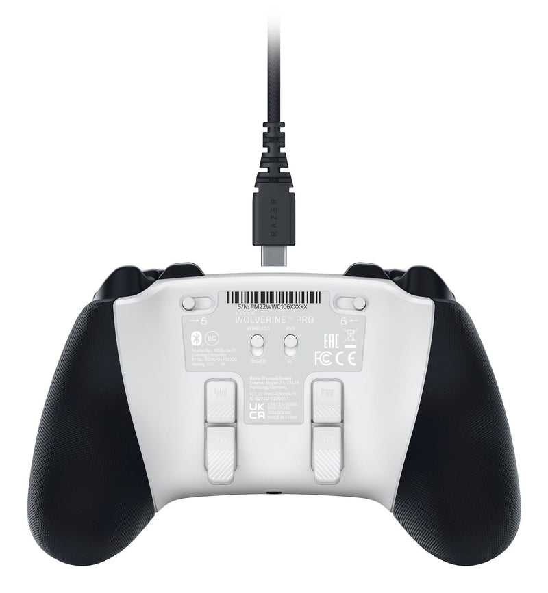 Razer Wolverine V2 Pro Kabelloser Pro-Gaming-Controller für PS5 und PC, weiß