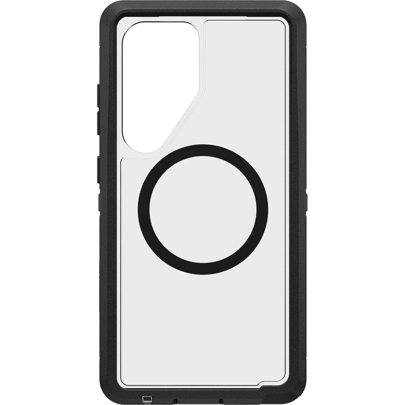 OtterBox Defender XT Clear Magnets Schutzhülle für Samsung Galaxy S25 Ultra Dark Side - clear/black