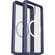 OtterBox Defender XT Clear Magnets Schutzhülle für Samsung Galaxy S25 Ultra Violet Thunder - clear/purple