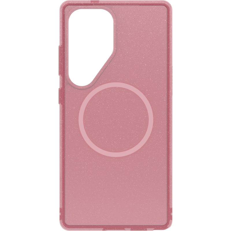 OtterBox Symmetry Clear Magnets Schutzhülle für Samsung Galaxy S25 Ultra Thimbleberry - pink