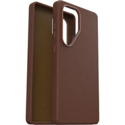 OtterBox Symmetry Cactus Leather Schutzhülle für Samsung Galaxy S25 Ultra Rich Adove - brown
