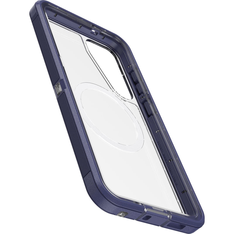 OtterBox Defender XT Clear Magnets Schutzhülle für Samsung Galaxy S25+ Violet Thunder - clear/purple