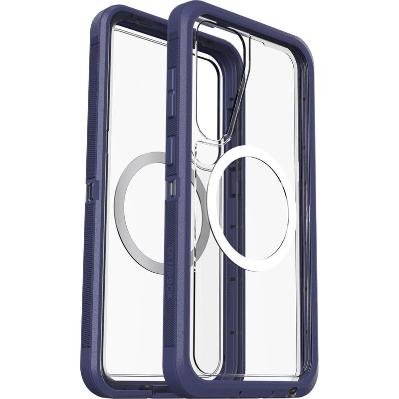 OtterBox Defender XT Clear Magnets Schutzhülle für Samsung Galaxy S25+ Violet Thunder - clear/purple