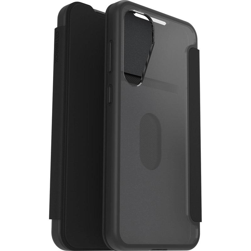 OtterBox React Folio Schutzhülle für Samsung Galaxy S25+ Black Crystal - clear/black