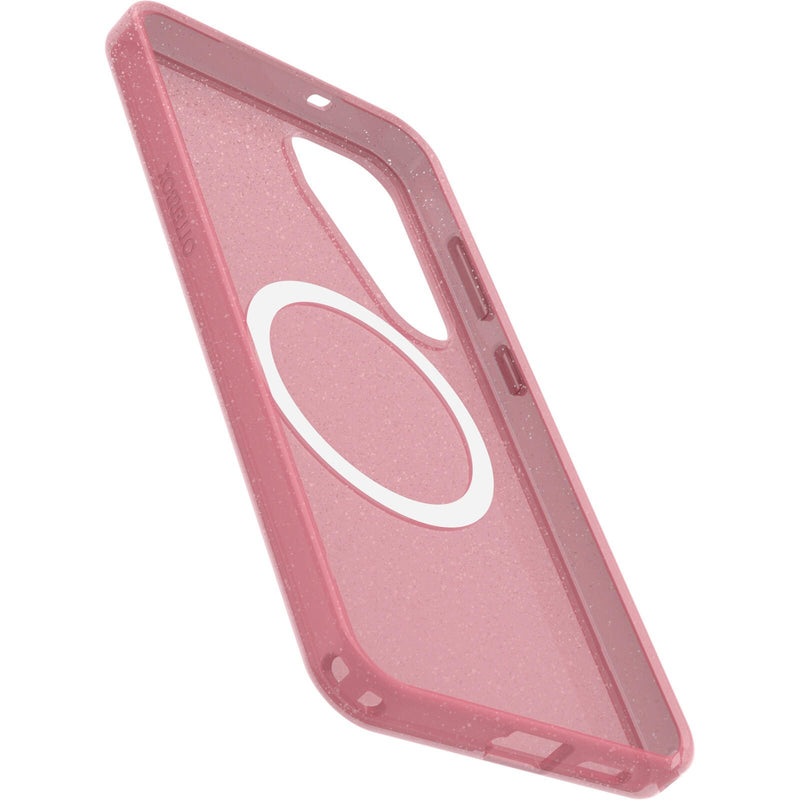 OtterBox Symmetry Clear Magnets Schutzhülle für Samsung Galaxy S25+ Thimbleberry - pink