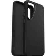 OtterBox Symmetry Cactus Leather Schutzhülle für Samsung Galaxy S25+ Noir Ash - black