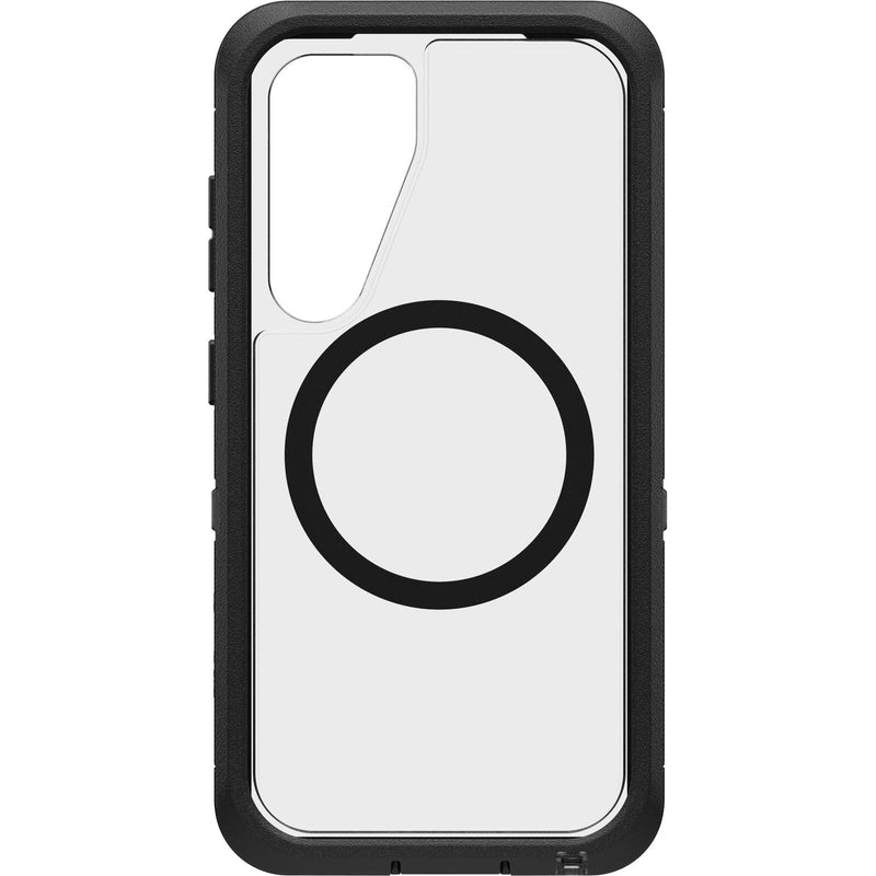 OtterBox Defender XT Clear Magnets Schutzhülle für Samsung Galaxy S25 Dark Side - clear/black