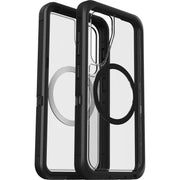 OtterBox Defender XT Clear Magnets Schutzhülle für Samsung Galaxy S25 Dark Side - clear/black