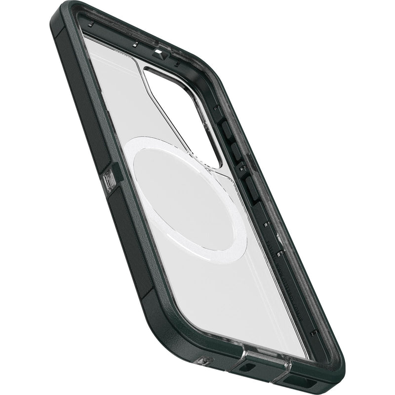 OtterBox Defender XT Clear Magnets Schutzhülle für Samsung Galaxy S25 Jubilee - green