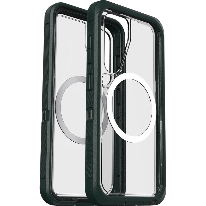 OtterBox Defender XT Clear Magnets Schutzhülle für Samsung Galaxy S25 Jubilee - green