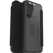 OtterBox React Folio Schutzhülle für Samsung Galaxy S25 Black Crystal - clear/black