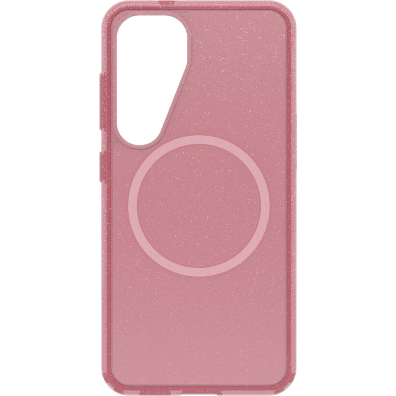 OtterBox Symmetry Clear Magnets Schutzhülle für Samsung Galaxy S25 Thimbleberry - pink