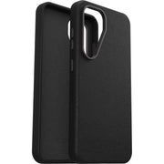 OtterBox Symmetry Cactus Leather Schutzhülle für Samsung Galaxy S25 Noir Ash - black