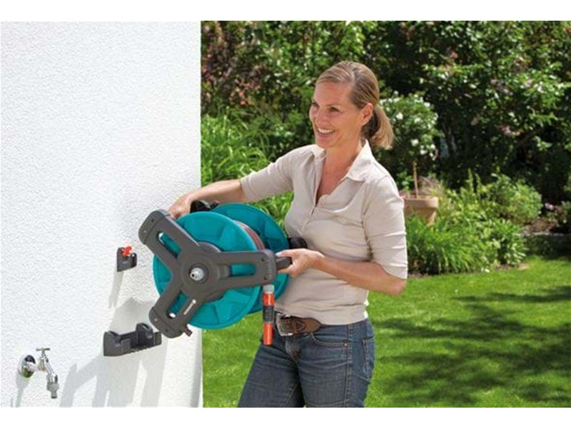 Gardena Classic Wand-Schlauchtrommel 50 Set