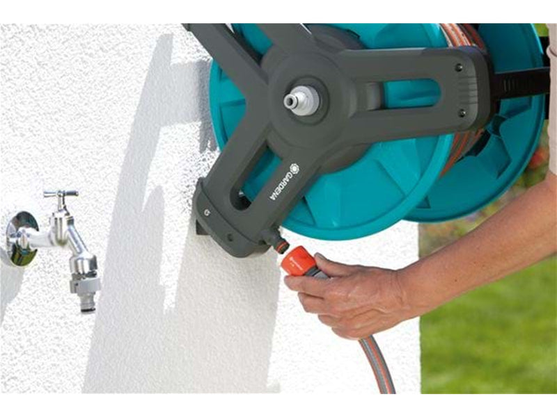 Gardena Classic Wand-Schlauchtrommel 50 Set