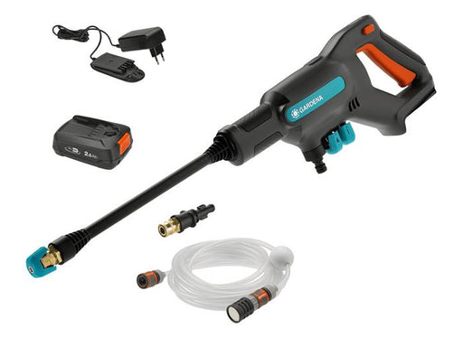 Gardena Hochdruckreiniger Battery Medium-Pressure Washer AquaClean 24/18V P4A Ready-To-Use Set