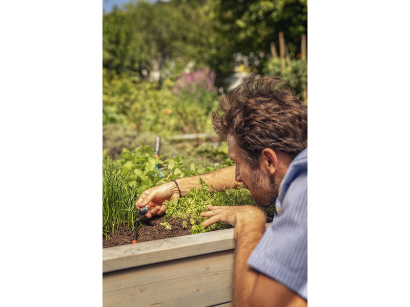 Gardena Regulierbarer Reihentropfer 1–8 l/h, druckregulierend