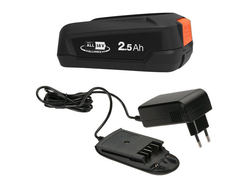 Gardena Starter-Kit  P4A 1 x System Akku PBA 18V/45 2,5 Ah + Schnell-Ladegerät AL 18V-20