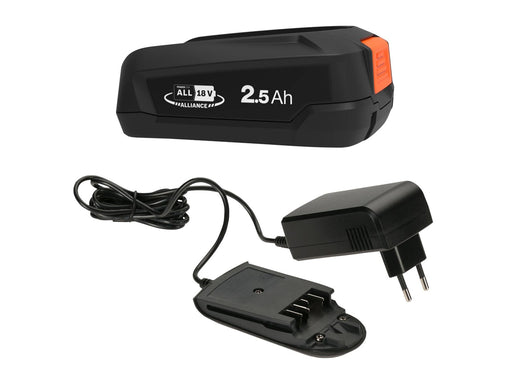 Gardena Starter-Kit  P4A 1 x System Akku PBA 18V/45 2,5 Ah + Schnell-Ladegerät AL 18V-20
