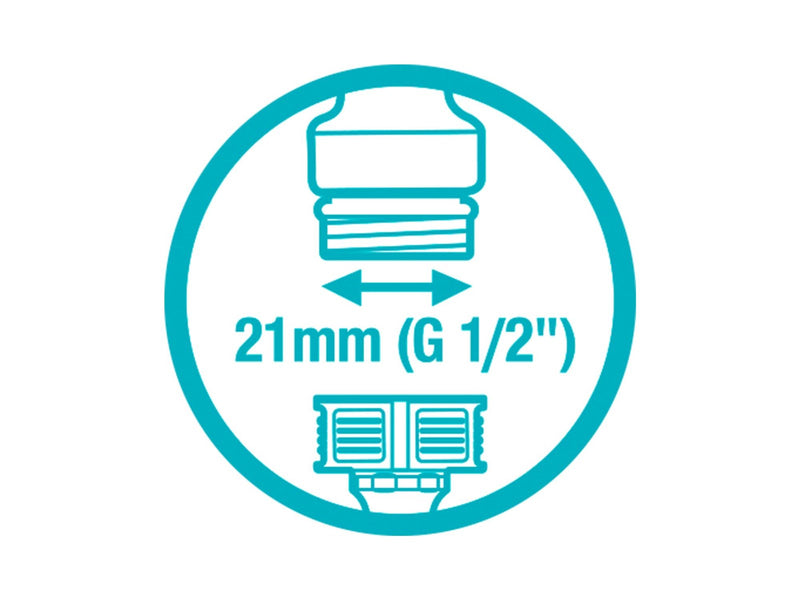 Gardena Tap Coupling 21mm (G 1/2")
