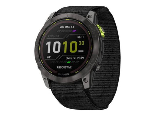 Garmin Enduro 2 Yes sport watch with strap - black - 32 GB