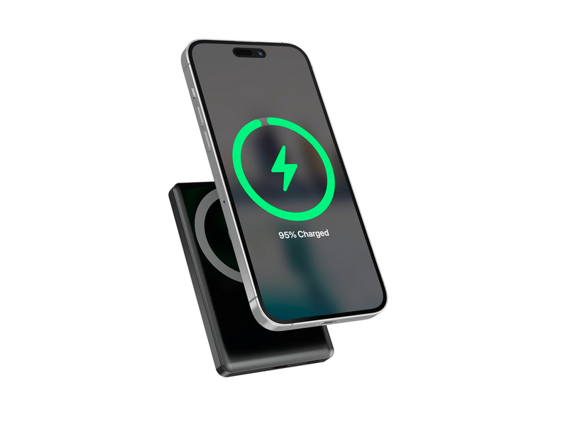 Gembird 15 W Magnetic wireless powerbank with LCD 10000 m