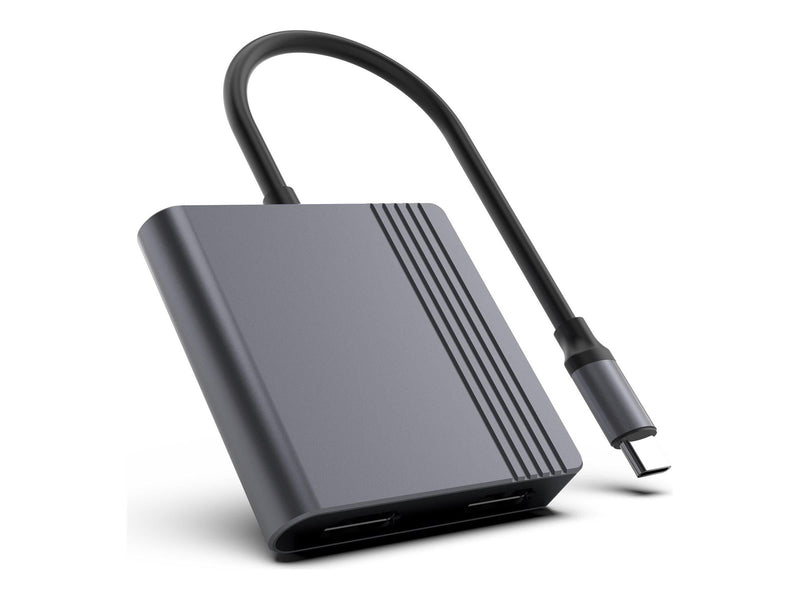 Gembird 2-Port USB-C USB-Hubs - 2 - Grau