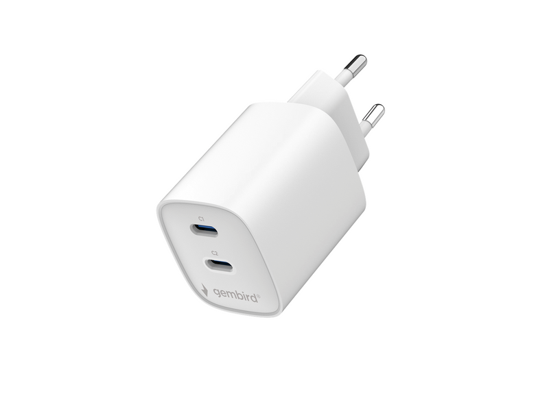 Gembird 2-port 45 W USB fast charger