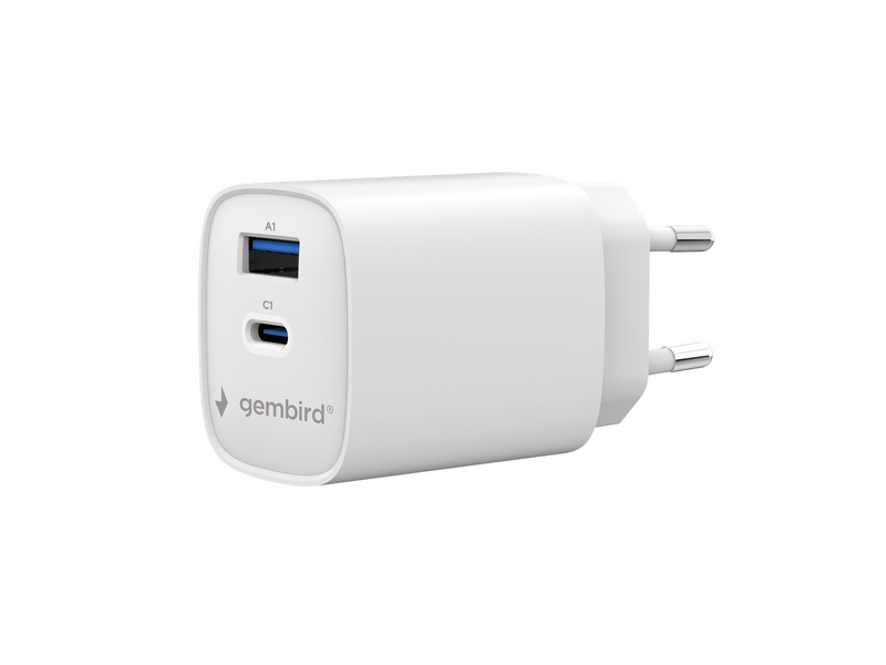Gembird 2-port 45 W USB fast charger