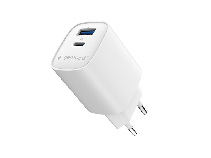 Gembird 2-port 45 W USB fast charger