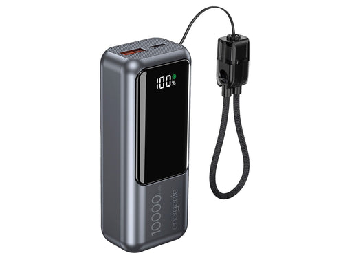 Gembird 20 W Compact fast charging power bank with LCD display - 10000 mAh