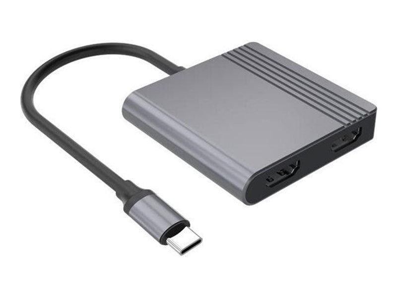 Gembird 3-Port USB-C USB-Hubs - USB 3.2 - 3 - Grau