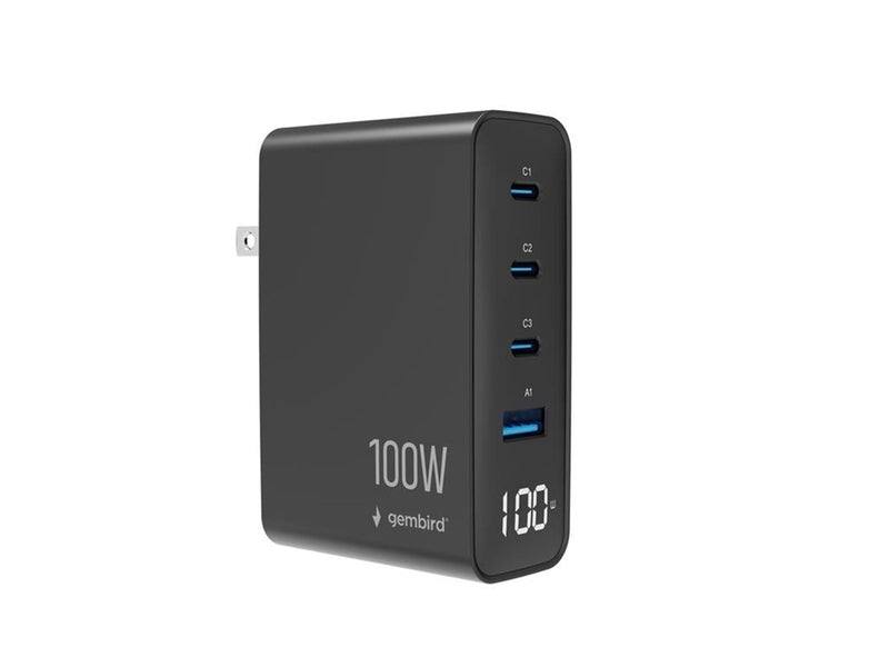 Gembird 4-port 100 W GaN USB fast charger