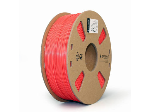 Gembird ABS filament - Fluoreszierendes rot - 1.75mm ø - 1 kg
