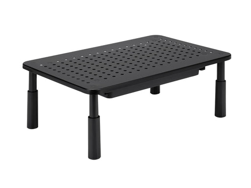 Gembird Adjustable monitor stand with drawer (rectangle) - Max 20 kg - recommended for