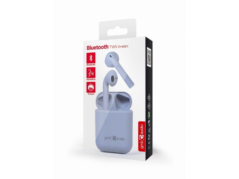 Gembird Bluetooth True Wireless in-ears Seattle - Misty Grey