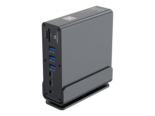 Gembird Cablexpert A-CF-COMBO15-01 - docking station - USB-C - HDMI DP - 1GbE