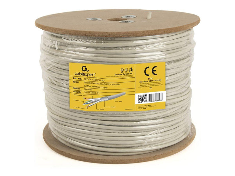 Gembird Cablexpert bulk cable - 305 m - grey - Grau - 305m