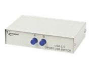Gembird DSU-21 - USB peripheral sharing switch - 2 ports USB-Hubs - 2
